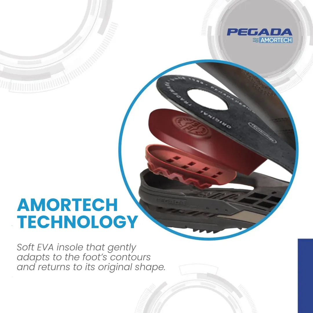 114861-03 - Pegada black - Men's city sneakers with zip closure - Image 6