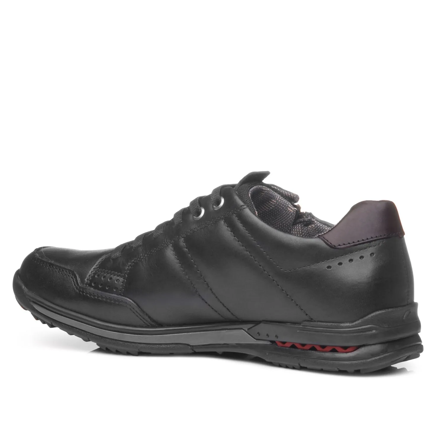 114861-03 - Pegada black - Men's city sneakers with zip closure - Image 3